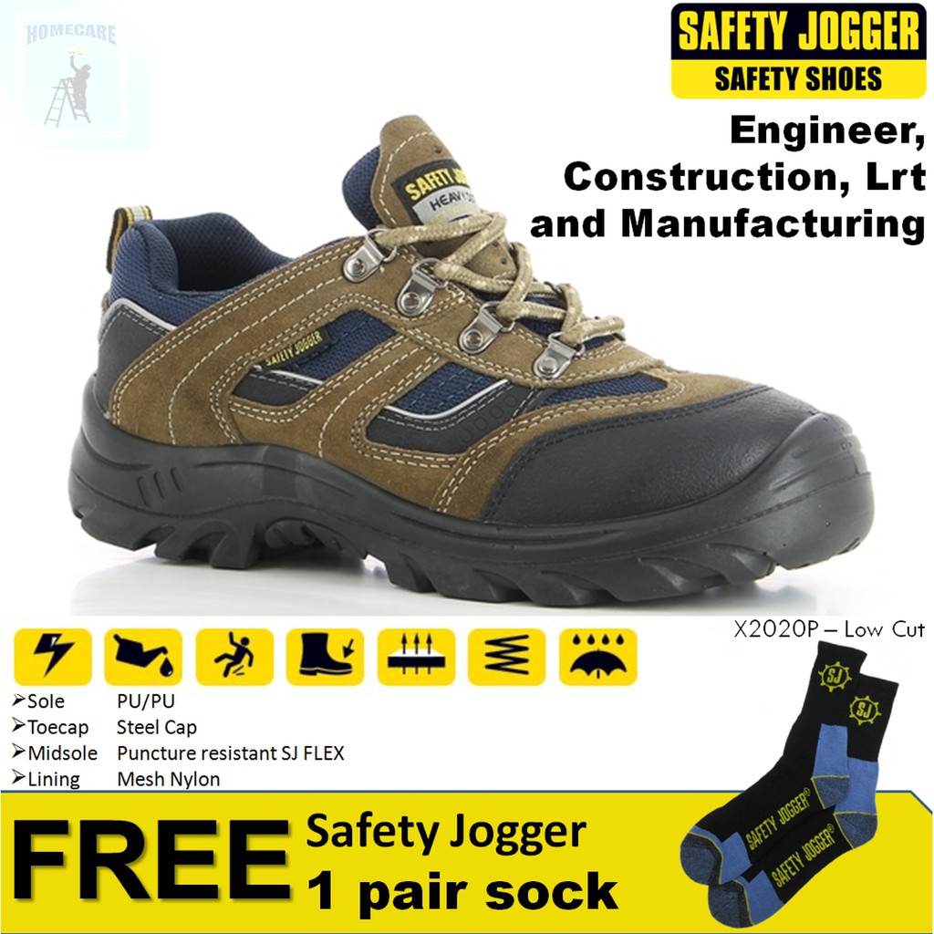 Safety Jogger X2020P S3 Low Cut Shoes with Free 1 Sock Shopee Philippines