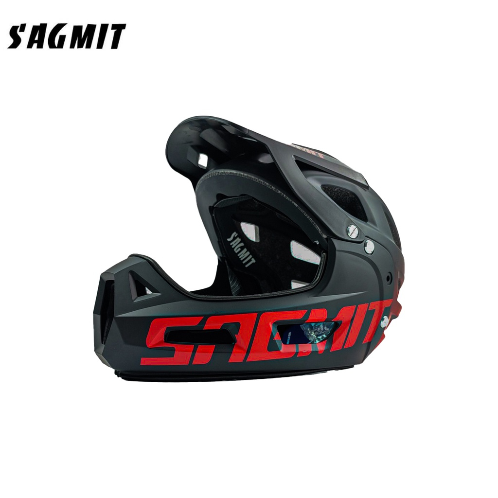BKAT SAGMIT RSPRO Full Face Cycling Helmet w/ Detachable Chin Guard
