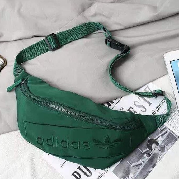 ADIDAS BELT BAG "GREEN" (OEM PREMIUM QUALITY) Shopee Philippines