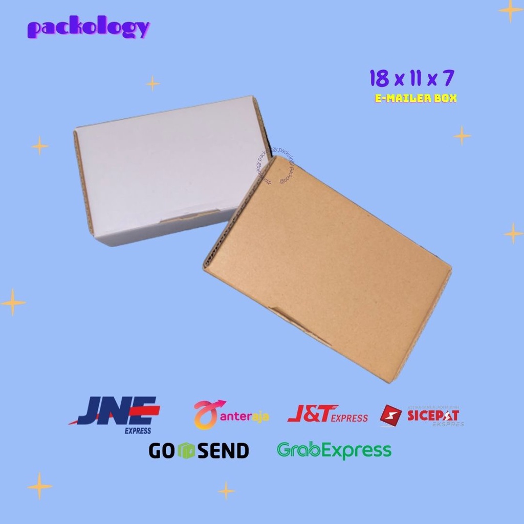 Cardboard 18x11x7 cm Box Die Cut And Easy Usage Accessories Boxes