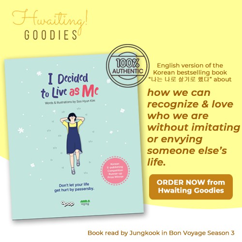 (w/ BTS Photocard Freebies) I Decided to Live as Me Book (Official