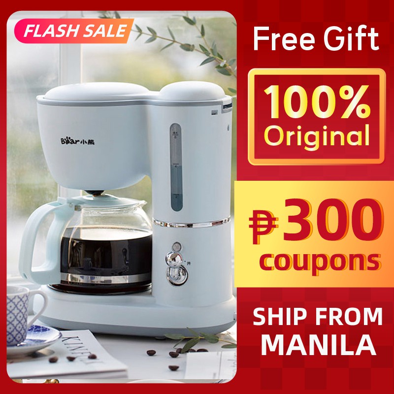 【1 Year Warranty + Ready Stock】Lahome Bear KFJ Coffee Maker Espresso