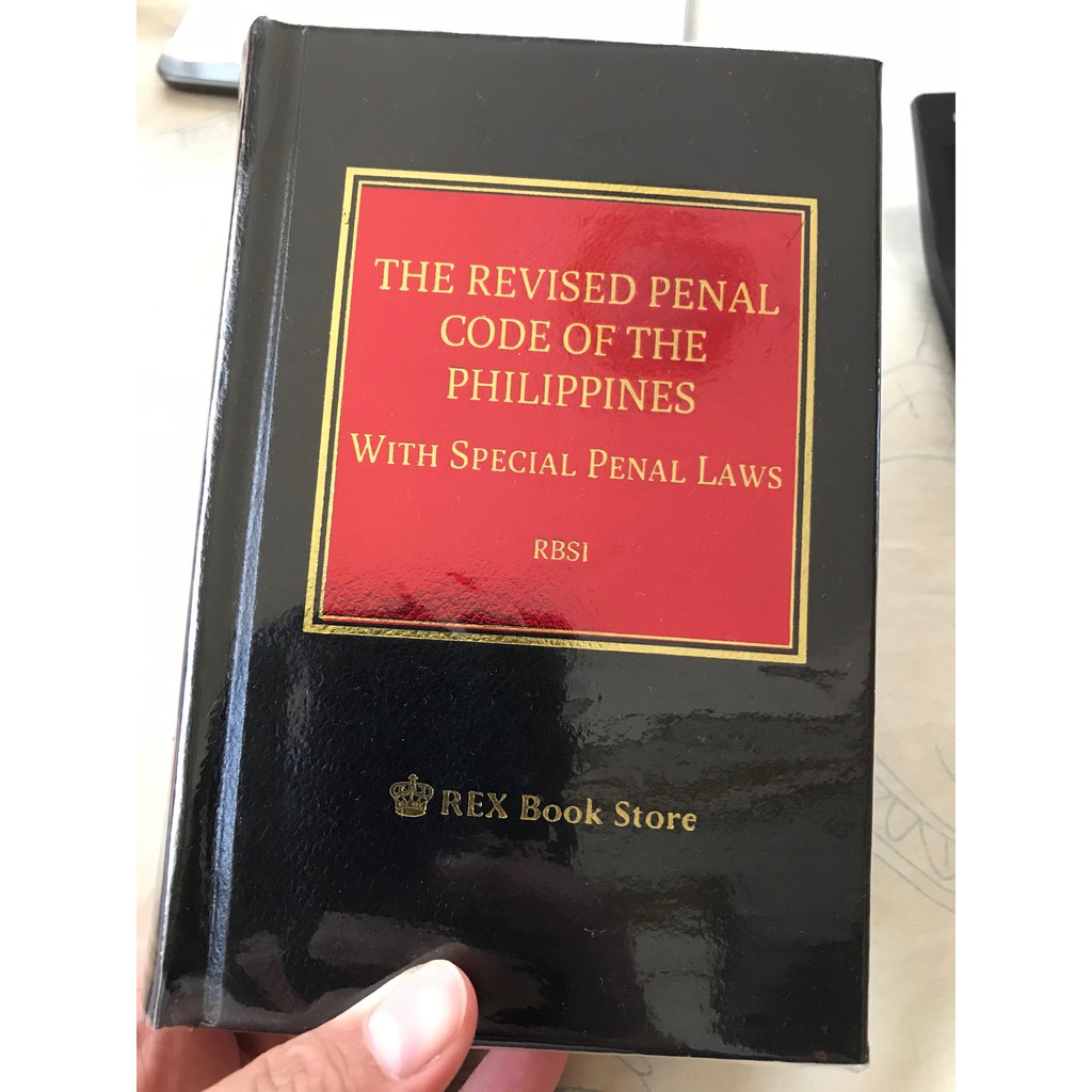 The Revised Penal Code of the Philippines (With Special Penal Laws) 2018 CODAL Shopee Philippines