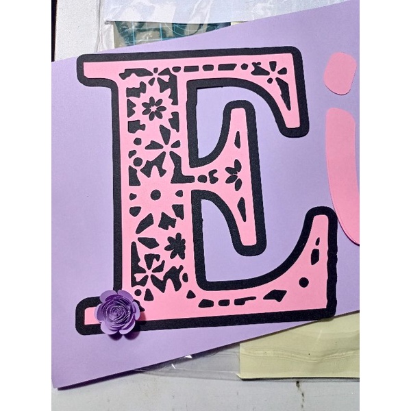 Custom Made letter Designs Letter Cut Out Lettering Backdrop for Party