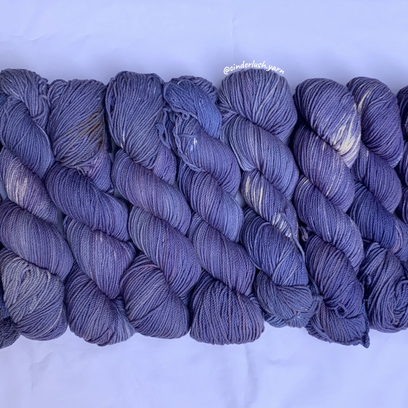 Baby cashmere Knitting yarn "Jjang" handdyed ombre yarn big ply (dk