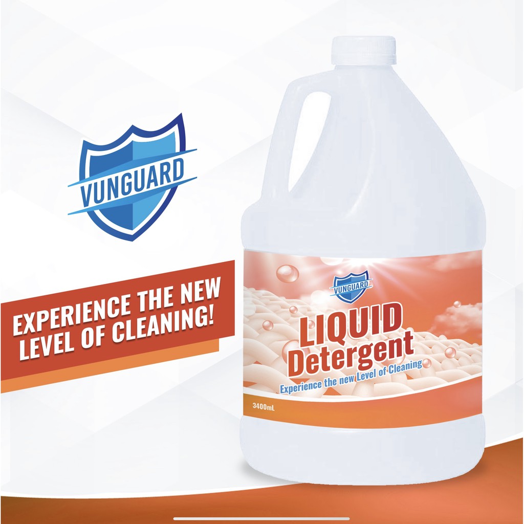 VUNGUARD LIQUID DETERGENT 1 GALLON Shopee Philippines