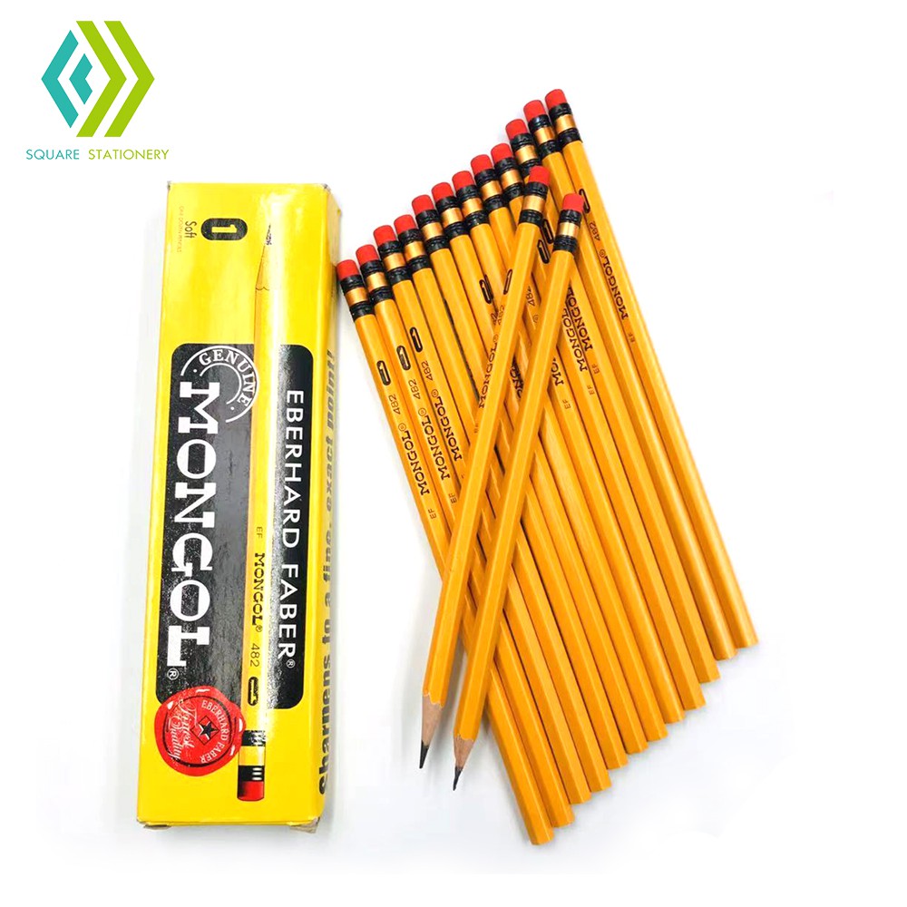 12 Pcs/1 Box Mongol Pencil 1 And 2 COD Available By Square Stationery