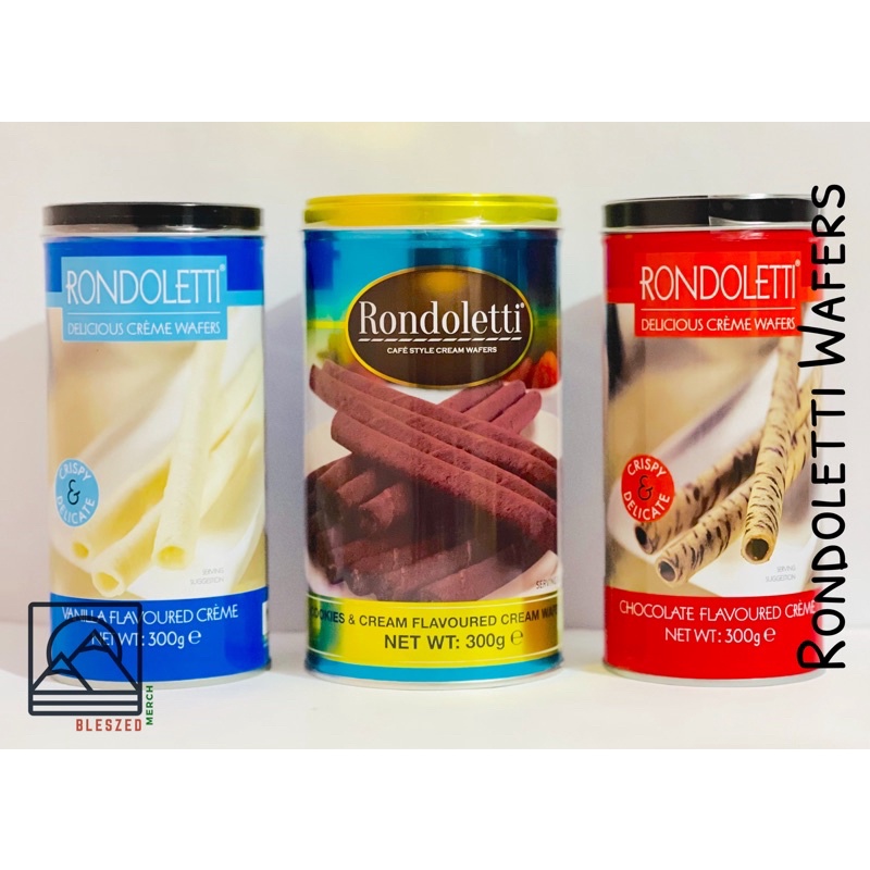 Rondoletti Wafers Chocolate/Vanilla/Cookies & Cream/Salted Caramel