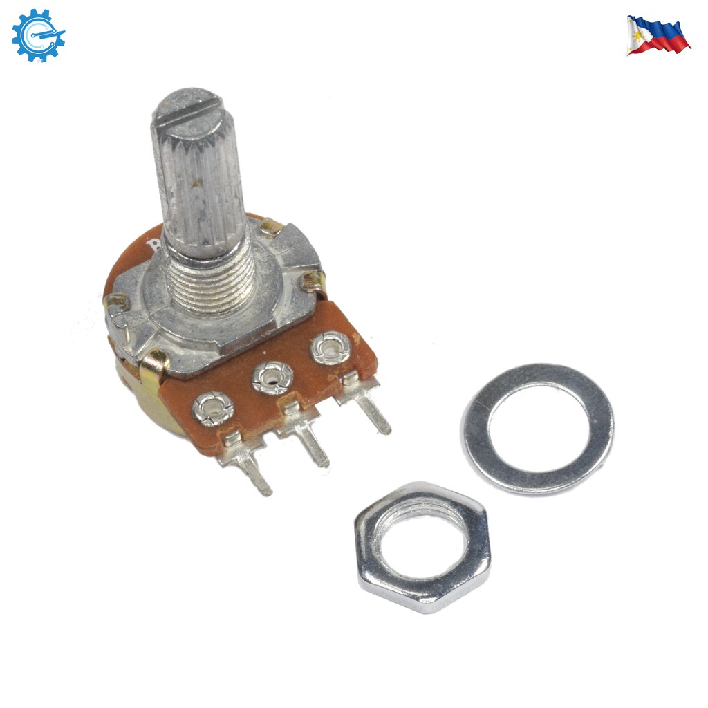 Linear Potentiometer d17mm B5K B20K B10K B50K B100K B500K B1M col