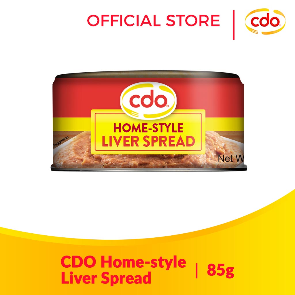 CDO HomeStyle Liver Spread 85g Shopee Philippines