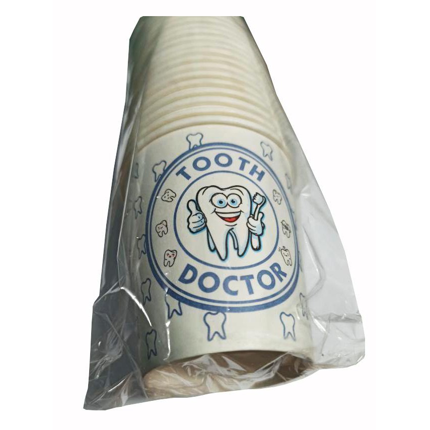 TOOTH DOCTOR Disposable Dental Paper Cups 6oz (50 pcs) Shopee Philippines