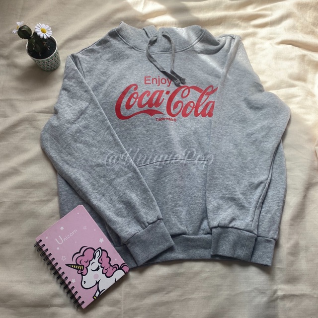 H&M Hoodie Coca Cola Print Shopee Philippines