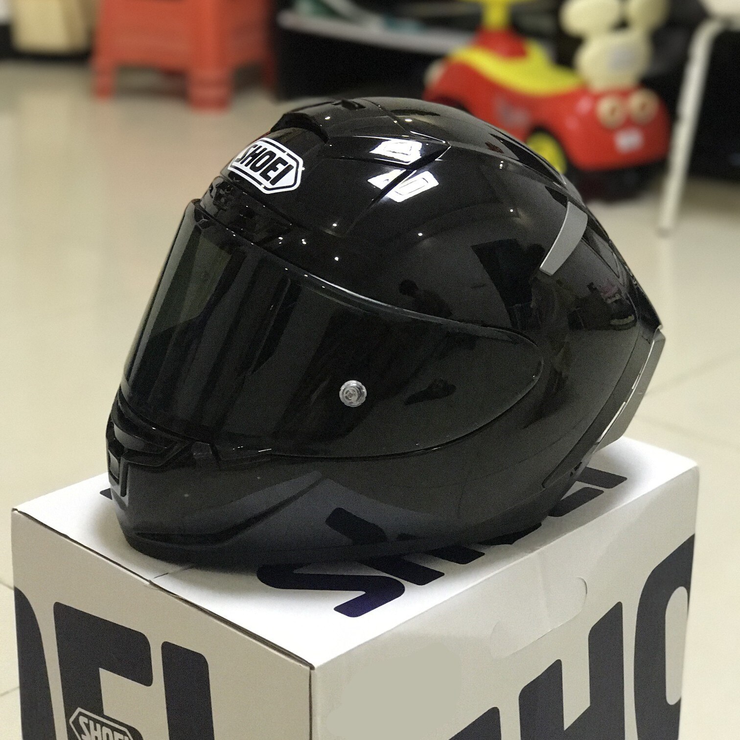 SHOEI X14 Full Face Antifog Helmet X14 Bright Black Motorcycle Helmet