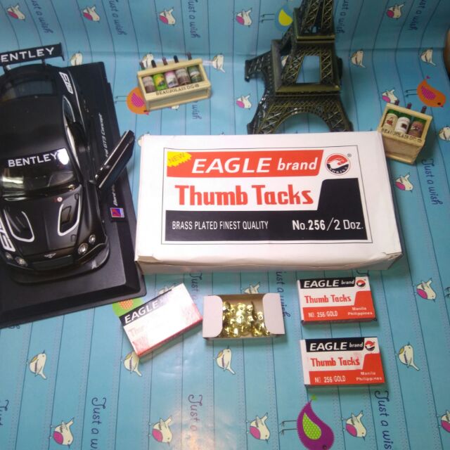 thumb tacks idols and eagle 24 box Shopee Philippines
