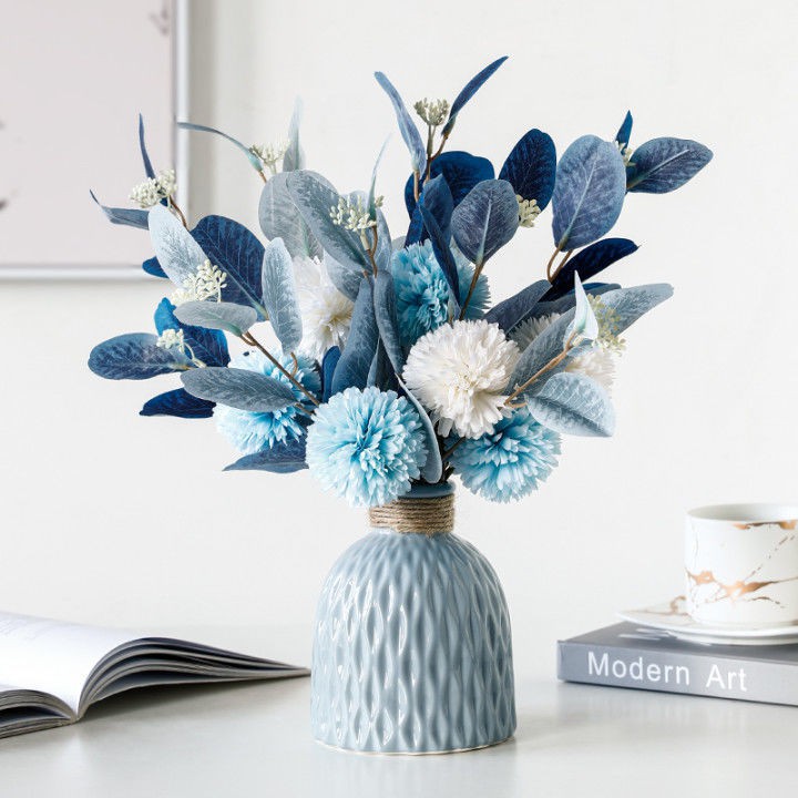 home lifeflower Super high quality Decorative bouquet/fake flowers/vase