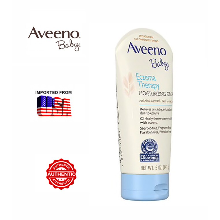 Eczema Therapy Moisturizing Cream With Natural Oatmeal Fragrance Free Shopee Philippines