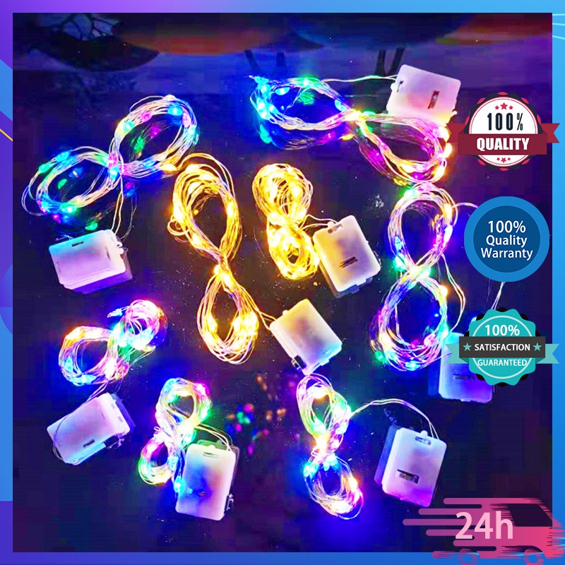 3 Modes 1M 2M Battery Operated Fairy Lights Waterproof Fairy String