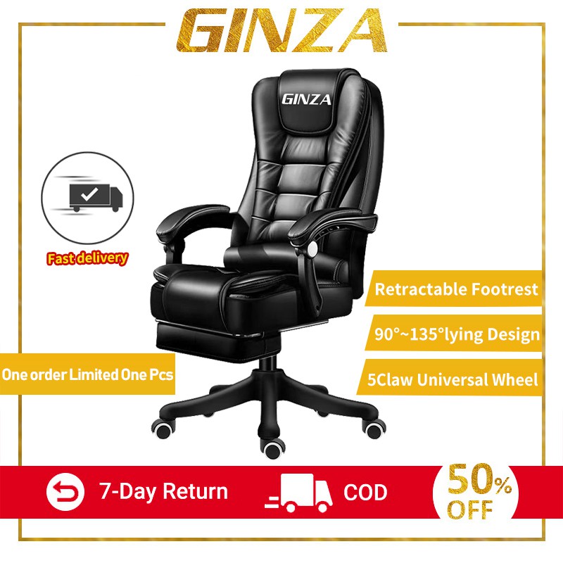 GINZA Gaming Chair ThreePoint Handrail Shopee Philippines