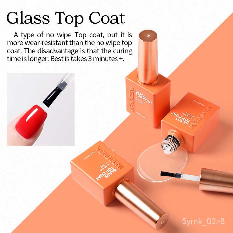 VENDEENI High Gloss Top Coat Base Coat 15 ml PUUX Shopee Philippines