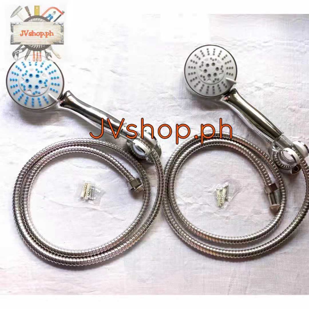 Shower Head With Hose And Holder SET Bathroom Accessories Shopee
