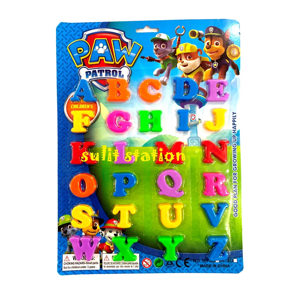 PAW PATROL EDUCATIONAL ABC LEARNING SMART COLORFUL FUN