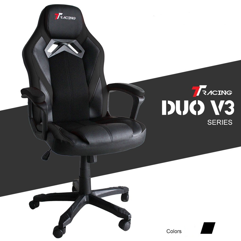 TTRacing Duo V3 (Black) Gaming Chair 155 Degree TiltinSpace Butterfly