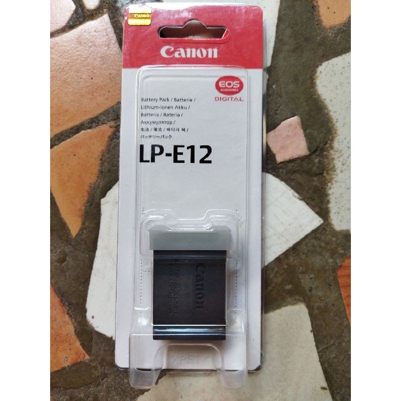 Canon LPE12 Battery for EOS M50 Mark II Rebel SL 1 M200 M100 PowerShot