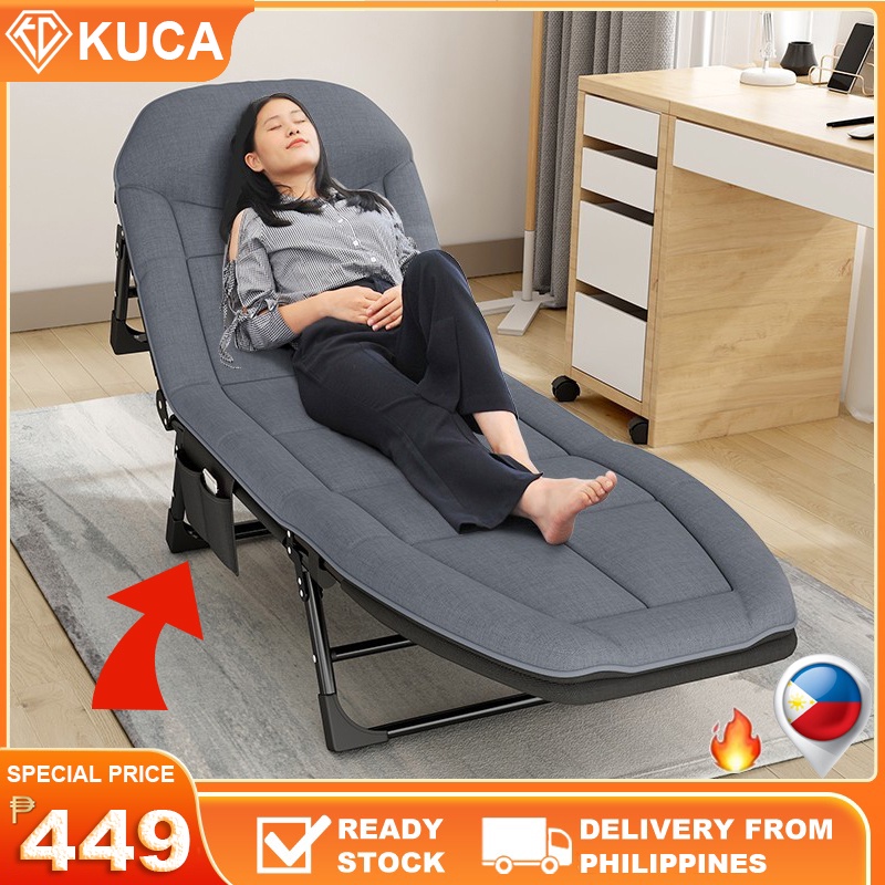 [10 FREE Gifts] KUCA folding bed with foam folding chair foldable bed