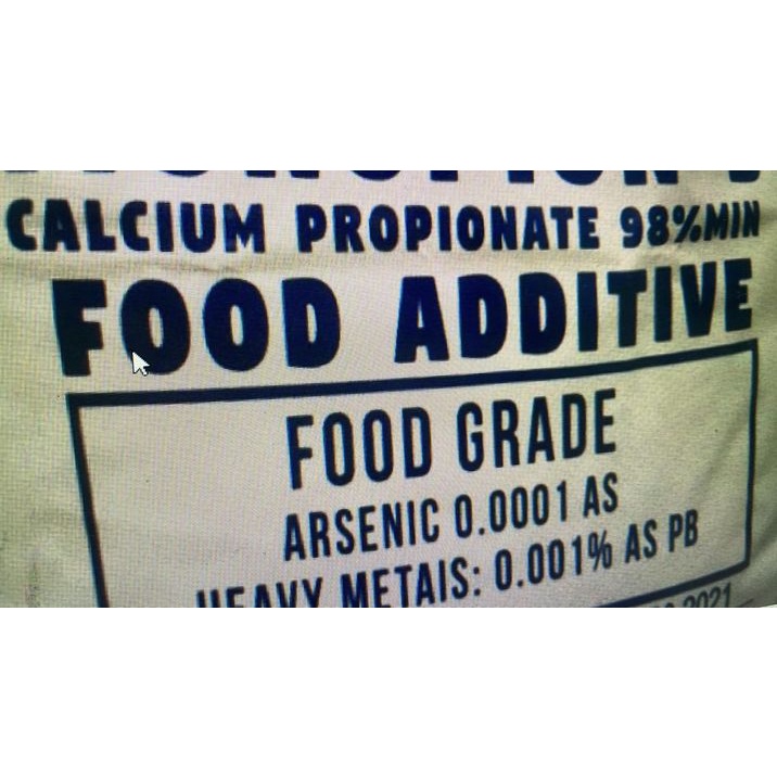 [Ready Stock] * Calcium Propionate 1kg Mold Inhibitor (Antiamag for