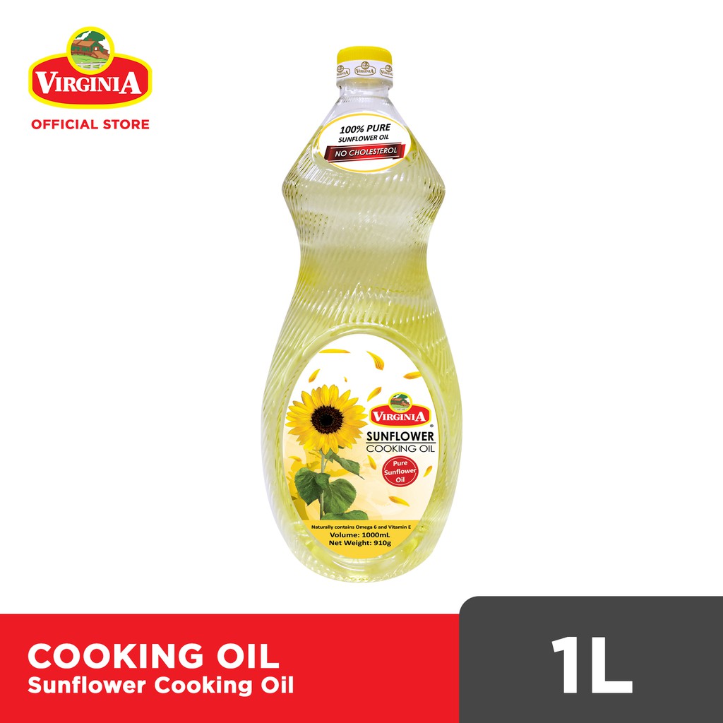 Virginia Sunflower Cooking Oil 1 Liter Shopee Philippines