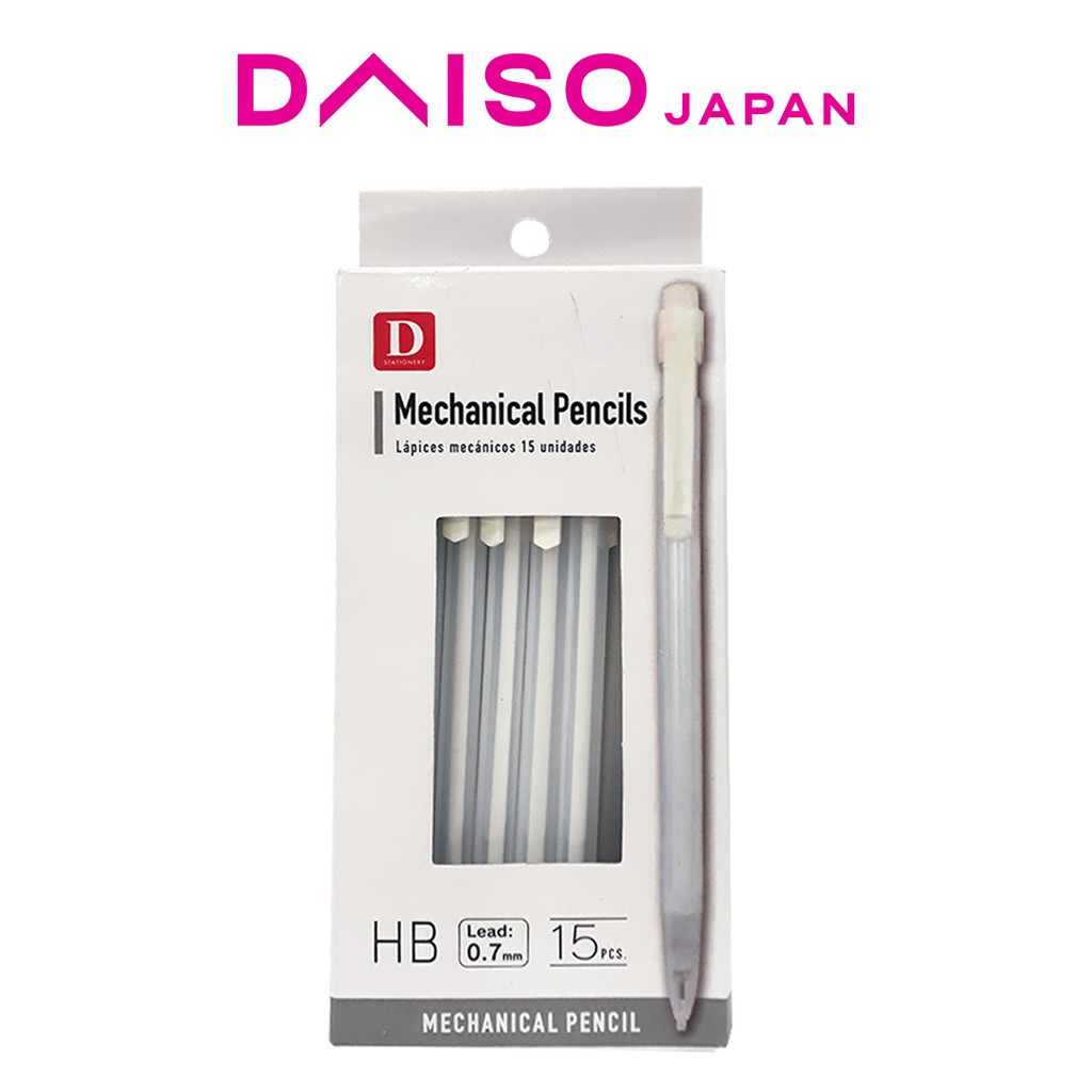 Daiso Mechanical Pencils 15 pcs Shopee Philippines