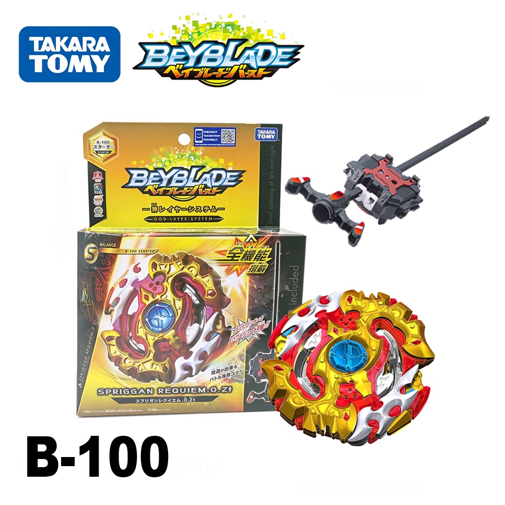 Takara Tomy Original Beyblade Burst B100 B100 Spriggan Requiem 0 Zeta