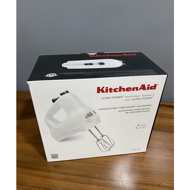 KitchenAid 5Speed Ultra Power Hand Mixer (Made in USA 120V) Shopee