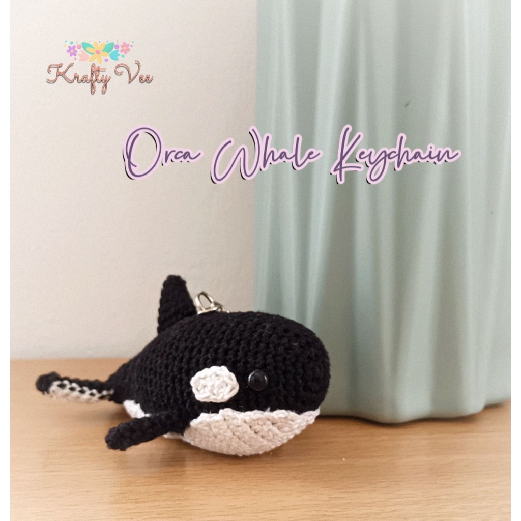 Orca Whale Keychain (Inspired by Extraordinary Attorney Woo) Shopee