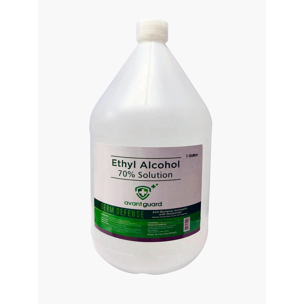 Avant Guard 70 Ethyl Alcohol 1 Gallon Shopee Philippines