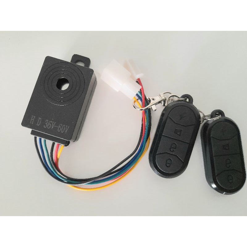 Ebike Keyless Alarm System,36V60VOLTS,ebike kill switch remote,ON and OFF,applicable to all