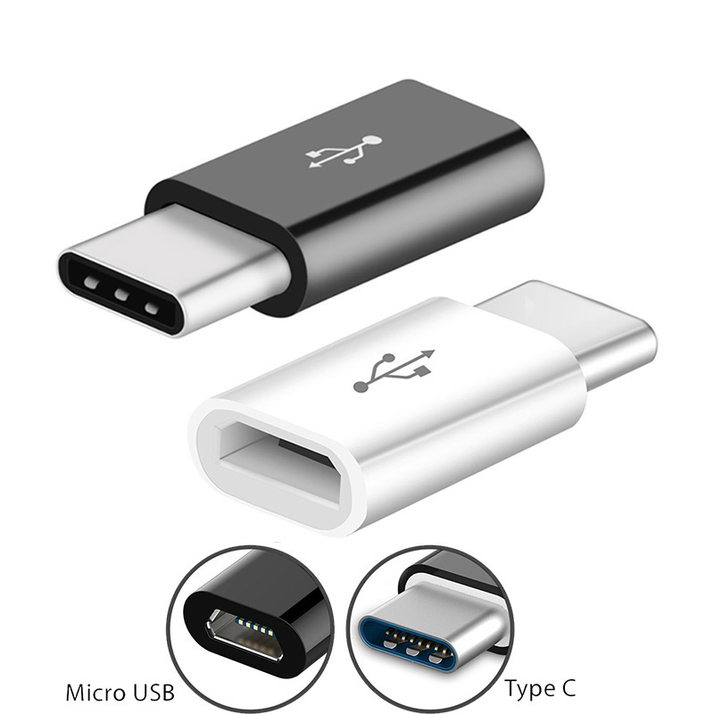 Mobile Phone Adapter Micro USB To Type C Adapter Otg Connector Converter Shopee Philippines
