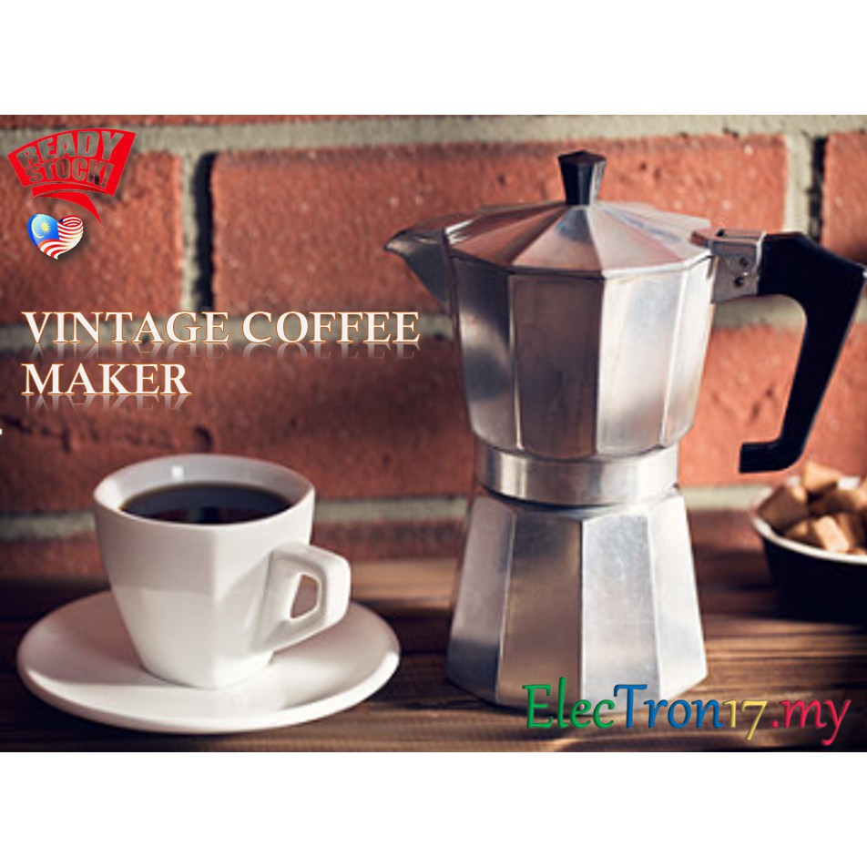 Vintage Coffee Maker Moka Pot Coffee Makers Italian Top Moka Espresso Cafeteira Expresso