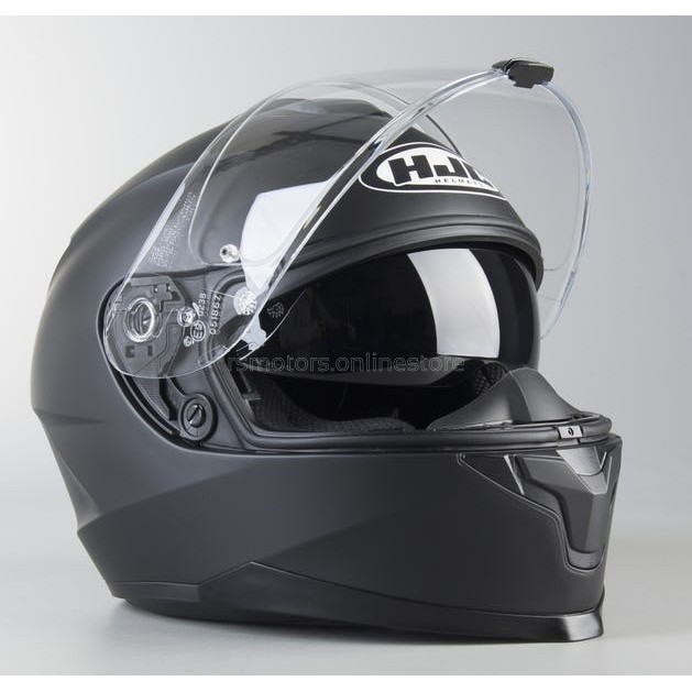 HJC C70 Matte Black Dual Visor Shopee Philippines