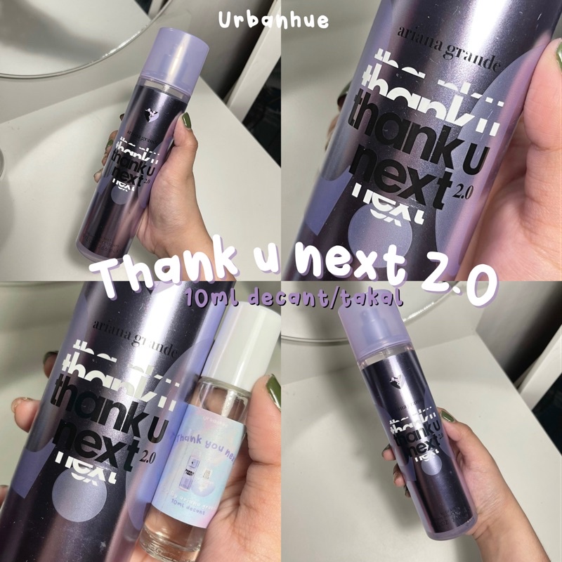 THANK U NEXT 2.0 BY ARIANA GRANDE BODYMIST DECANT Shopee Philippines