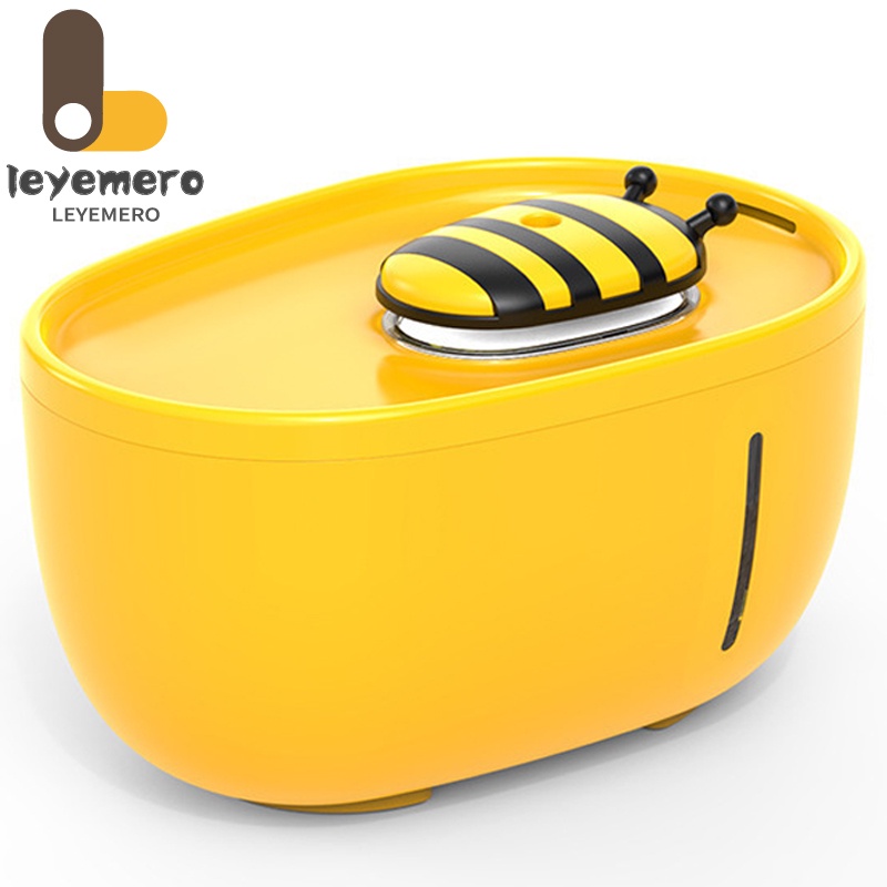 Honey Bee Pet Water Fountain Cat Water Dispenser Dog