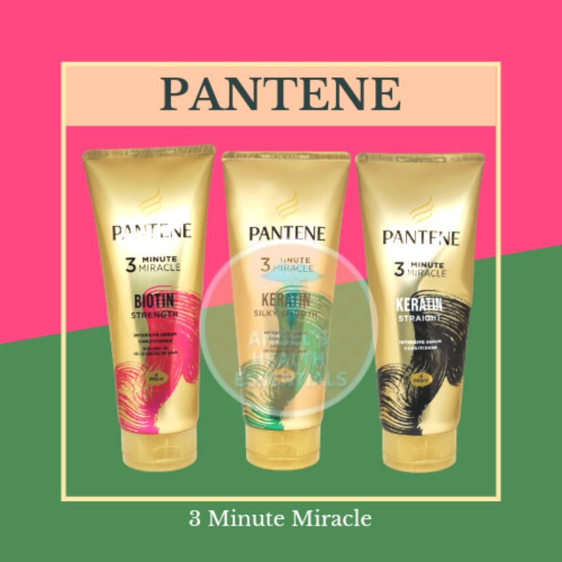 Pantene 3 Minute Miracle Conditioner 300ml Shopee Philippines