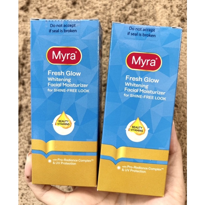 BUY 1 TAKE 1 MYRA E Whitening Facial Moisturizer Fresh Glow/ Smooth