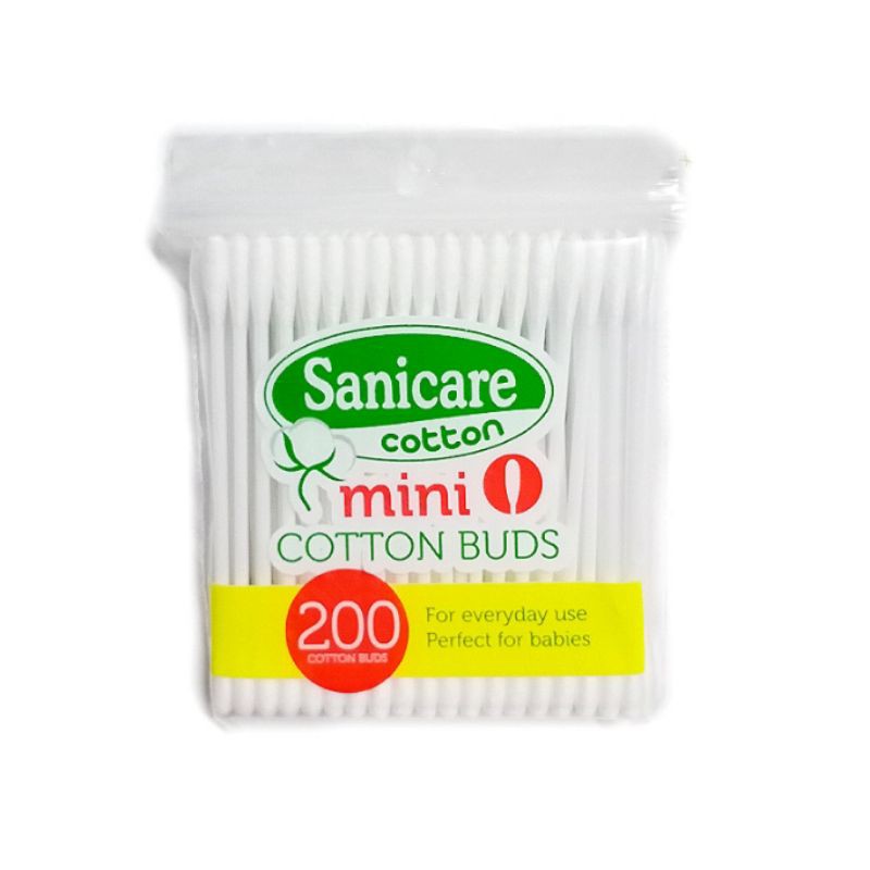 Mini Cotton Buds for Babies and Adult ( Sanicare¦Babyflo ) Shopee Philippines