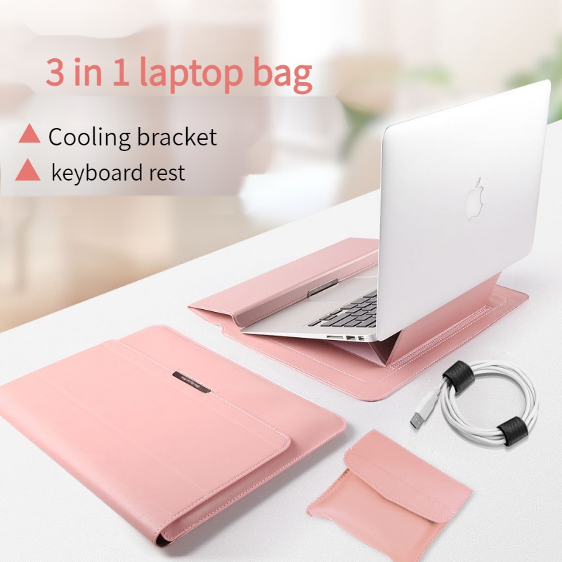 3 In 1 Laptop Bag 15.6 Inch Snap Laptop Stand 13 14 Inches