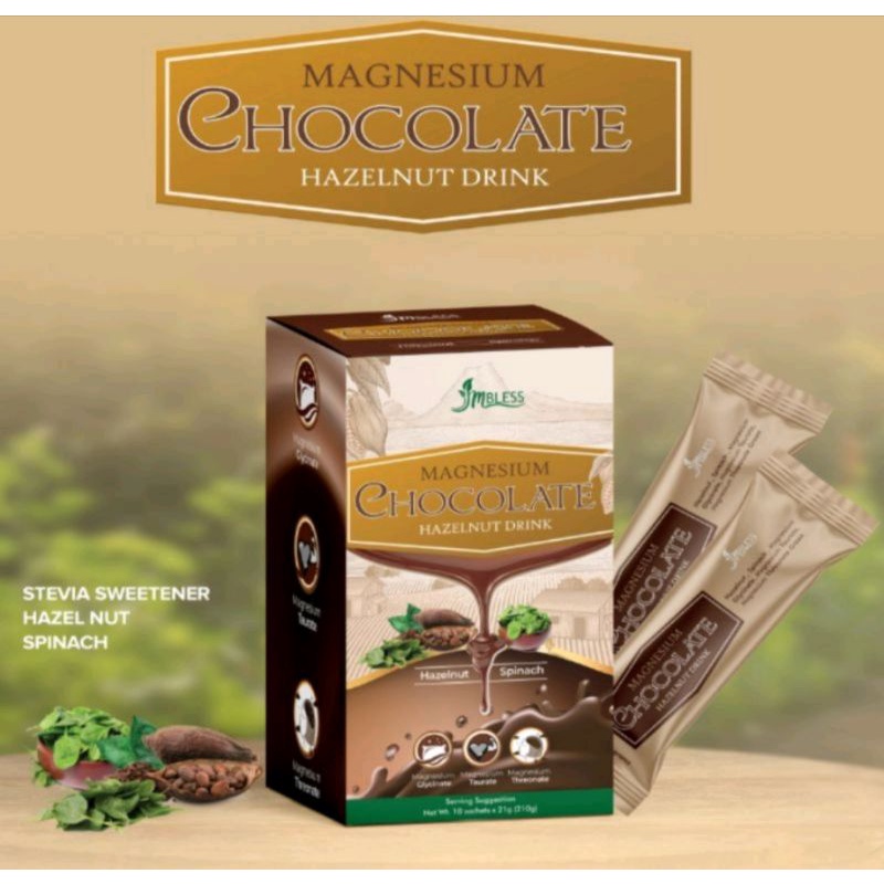 MAGNESIUM CHOCOLATE HAZELNUT DRINK (Herbal Drink) Shopee Philippines