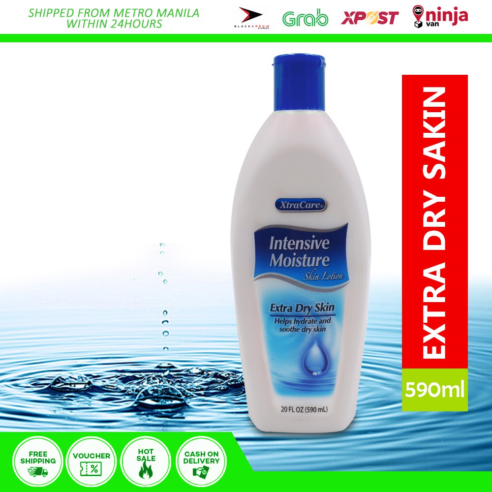XTRACARE Intensive Moisture Skin Lotion 590ML Extra Dry Skin Shopee