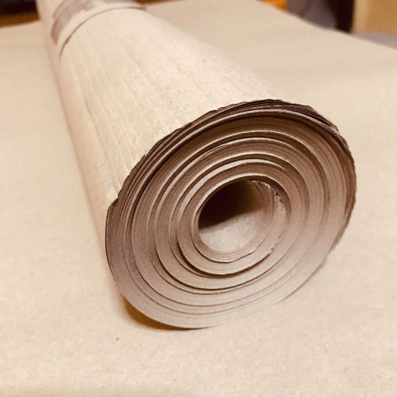 50/100pcs 12x12in 70gsm Roll Light brown Kraft paper for gift wrapping