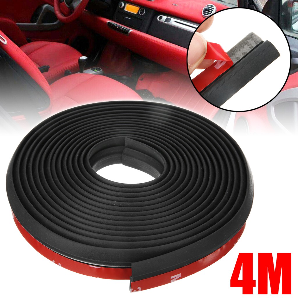 4M Universal Car Door Window EPDM Rubber Seal Weather Strip Shopee