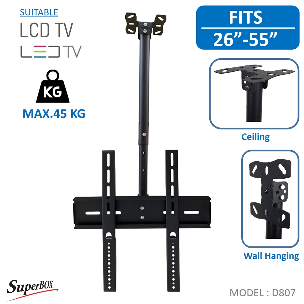 VSTAR Universal 26"55" Adjustable Flat Panel Ceiling Type LCD LED TV
